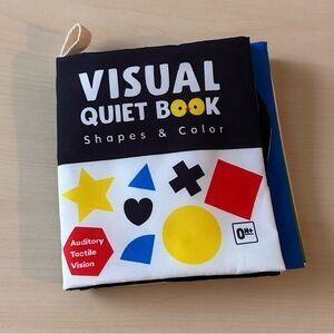 High Contrast Black and White Visual Quiet Book for babies